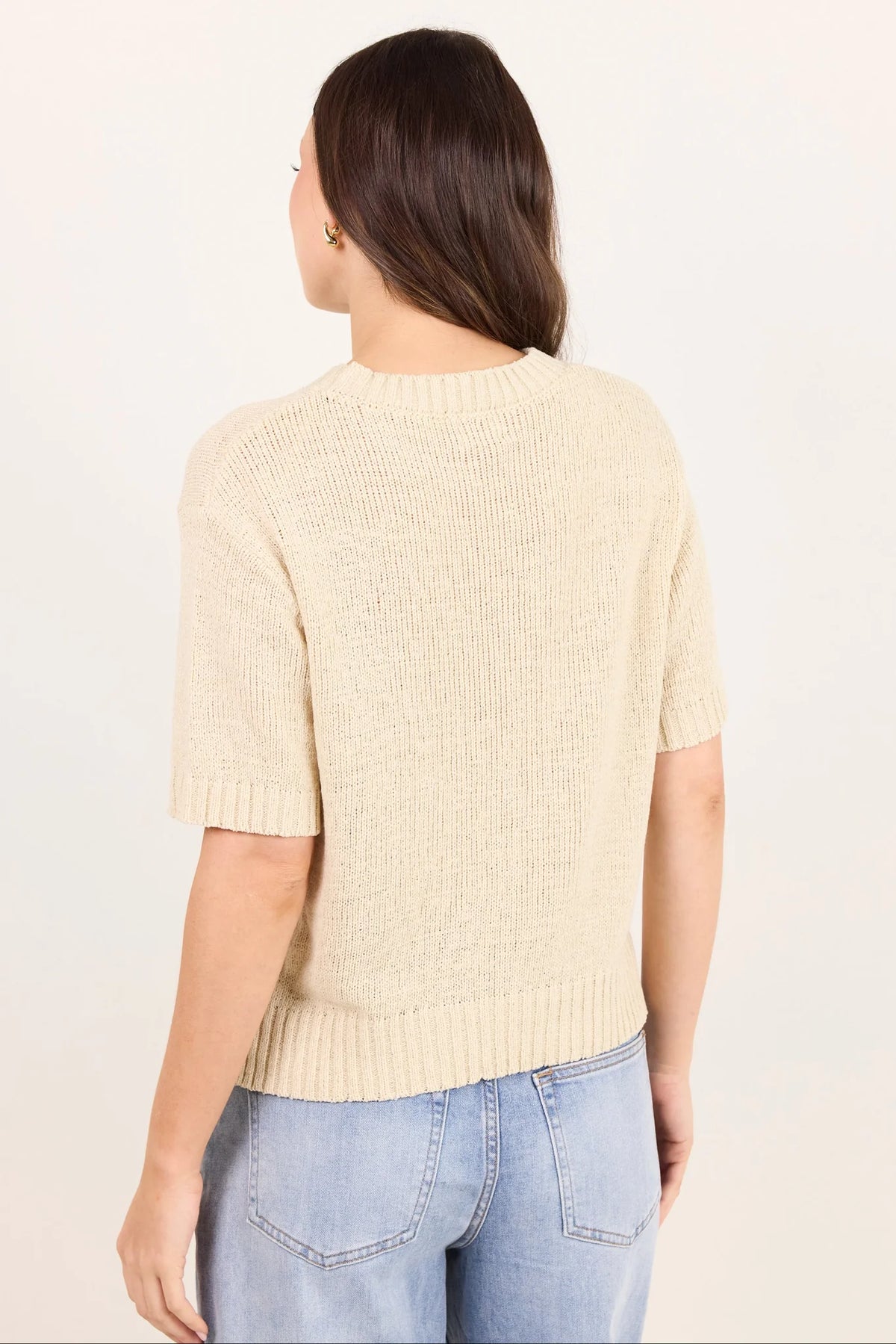 Loveable Tape Yarn Knit Tee