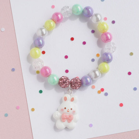 Bunny Bow Elastic Bracelet