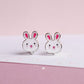 Bunny Clip on Earrings