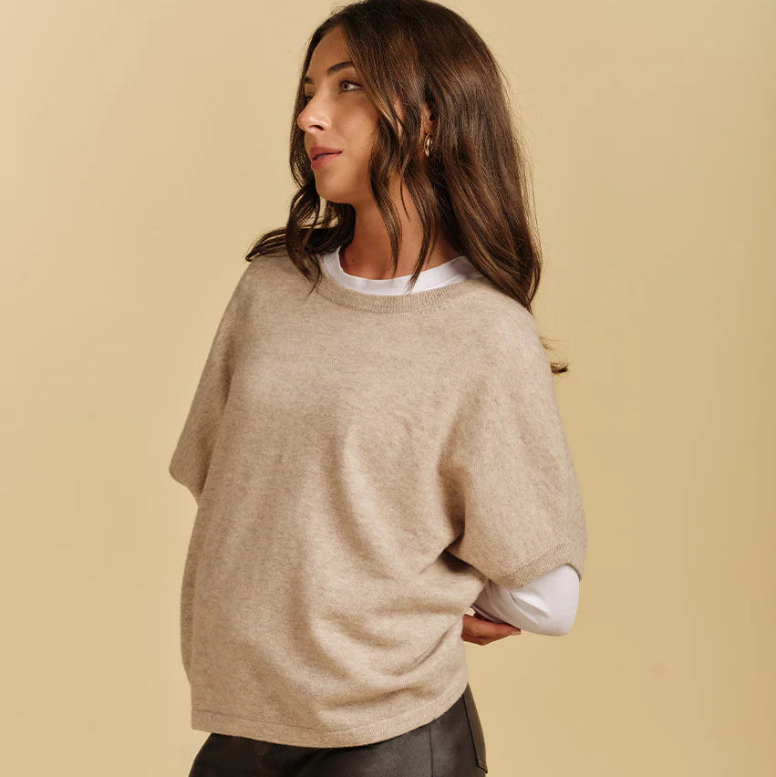 Macie Cashmere Knit Top