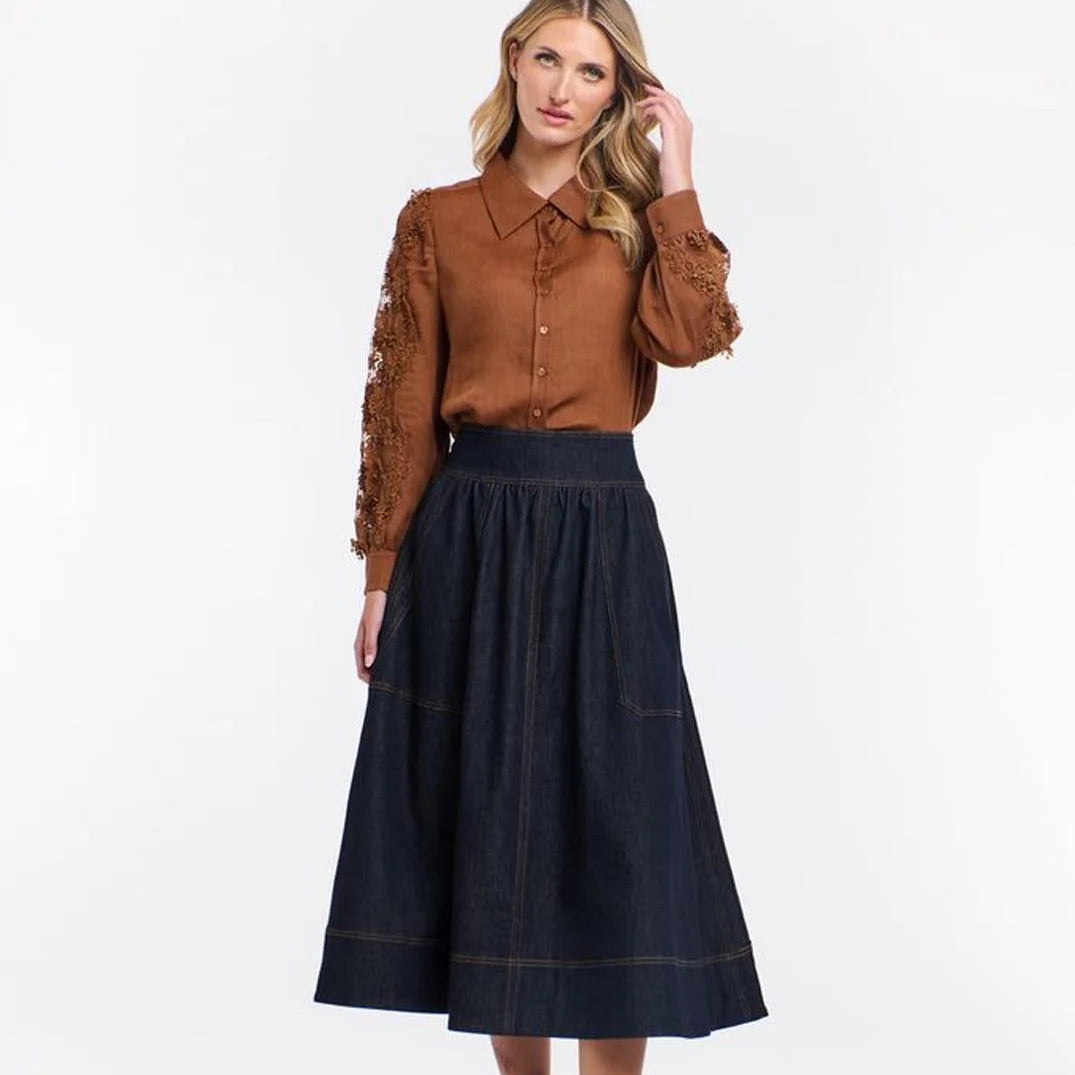MARION DENIM SKIRT