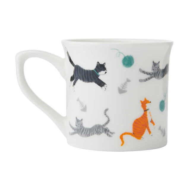 Mikasa Cat Fluted Mug