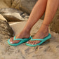 Arch Support Jandals - Mint