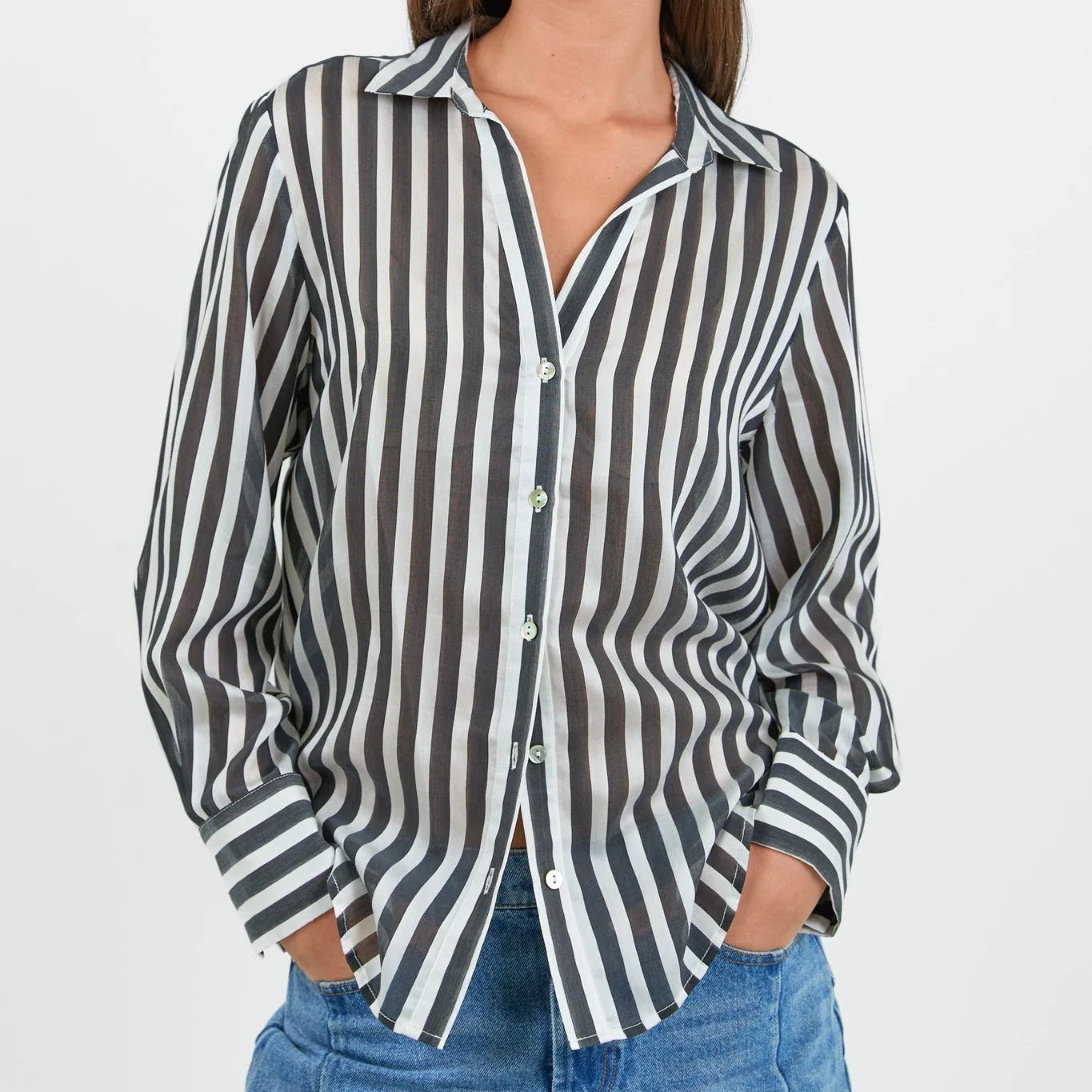 Narrative Black Stripe Shirt
