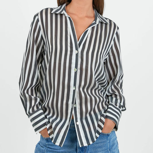 Narrative Stripe Shirt