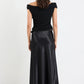 Margarita Satin Bias Maxi Skirt