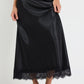 Margarita Satin Bias Maxi Skirt