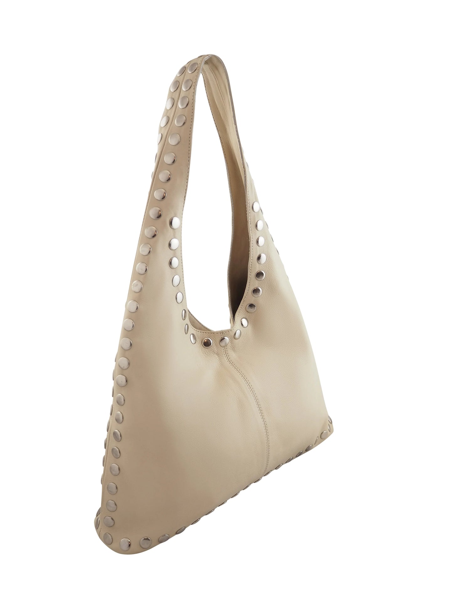 Jenna Hobo Bag - Cream