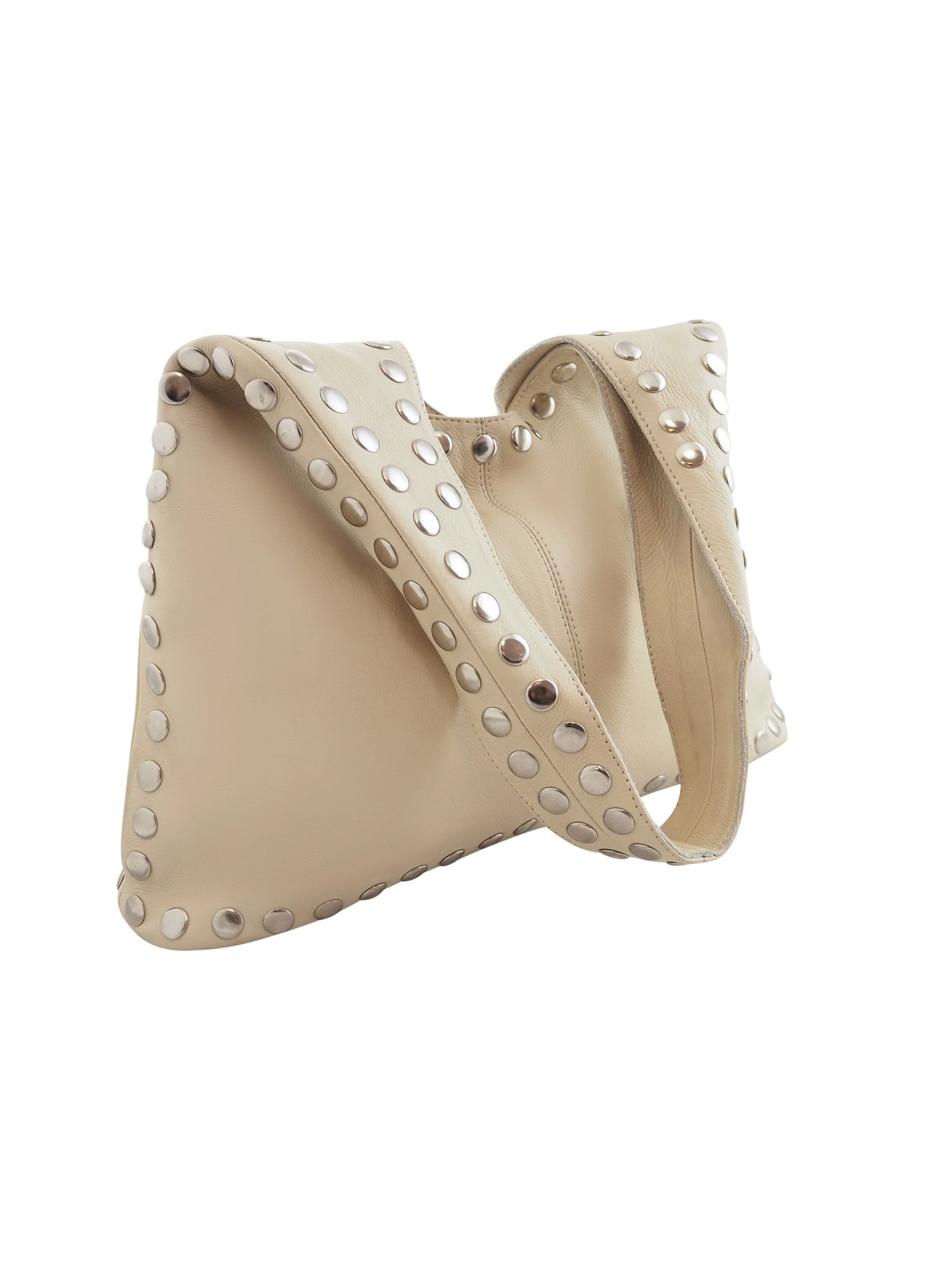 Jenna Hobo Bag - Cream