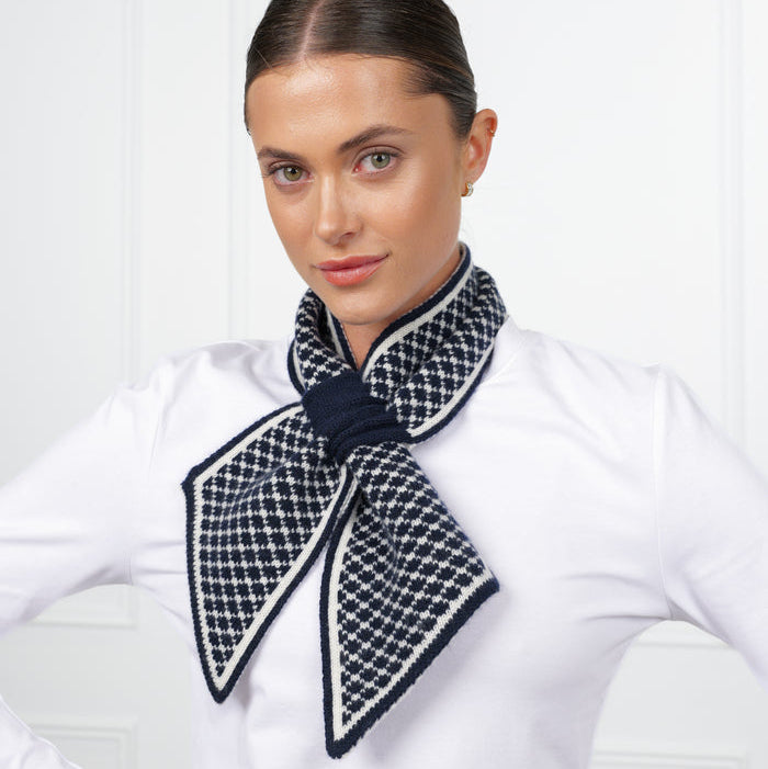 Louis Cashmere Twilly Diamond Jaquard