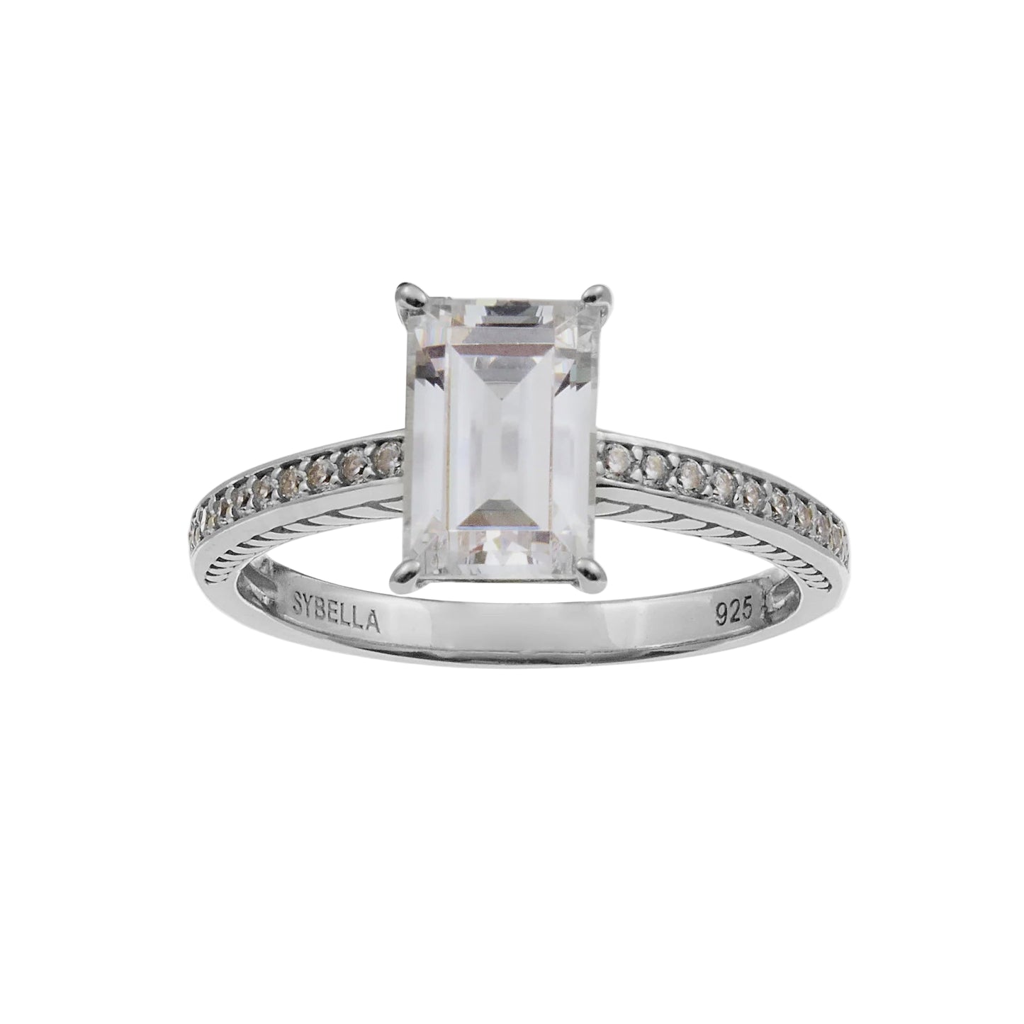 Paisley Baguette Ring