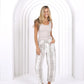Leo Barrel Jeans - Snake Skin