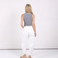 Toni Barrel Jeans - White