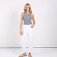 Toni Barrel Jeans - White
