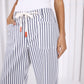 Carter Barrel Jeans - Navy Stripe