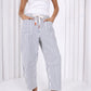 Carter Barrel Jeans - Navy Stripe