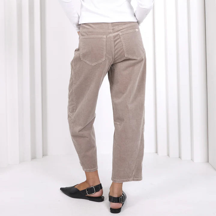 Toni Barrel Corduroy Jean