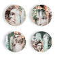 Porcelain Alhambra ll Small Plates - Set of 4