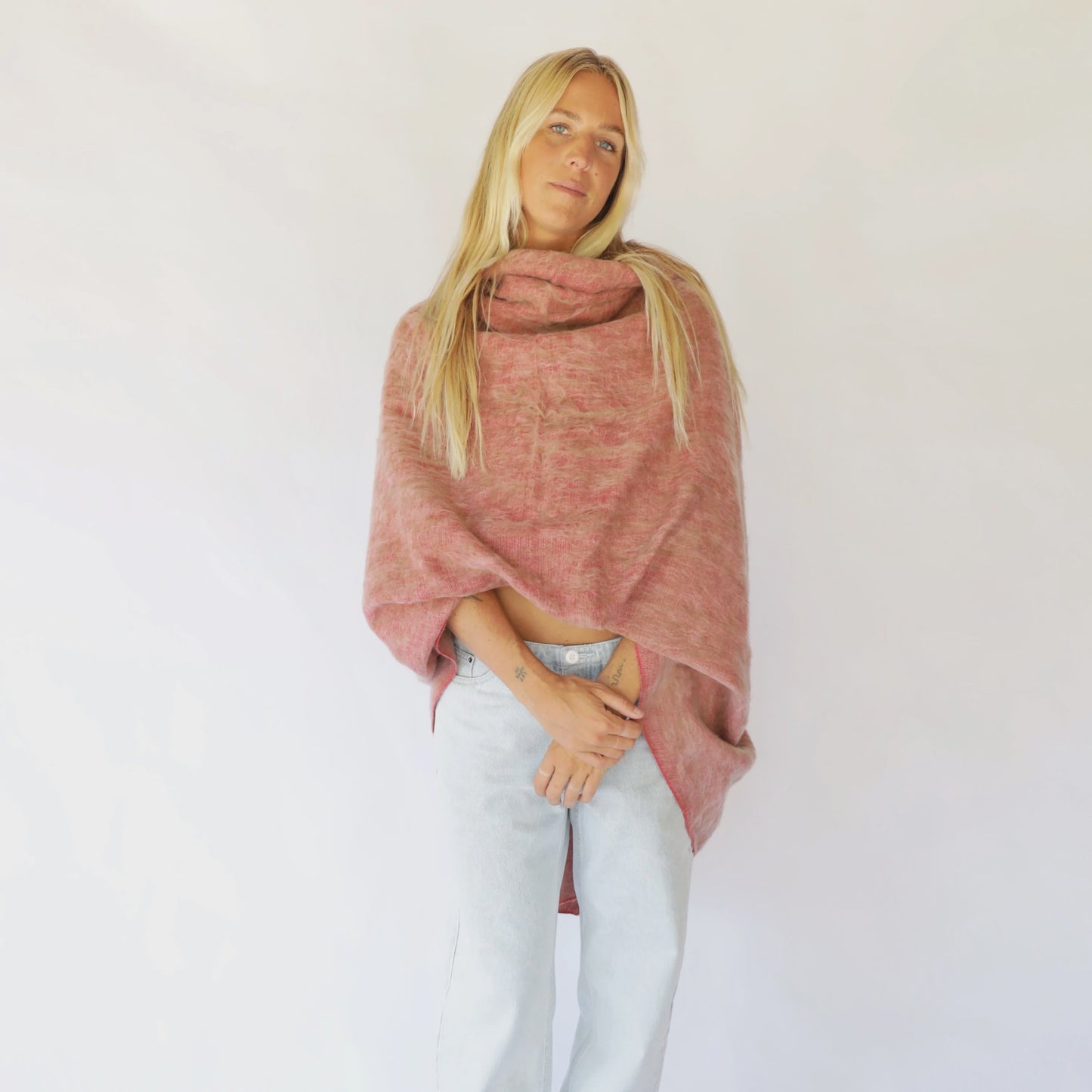 Marabella Poncho - Gooseberry