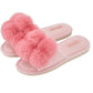 Cosy Luxe Pom Pom Slippers