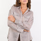Preppy Stripe Pocket Front Shirt