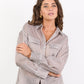 Preppy Stripe Pocket Front Shirt