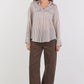Preppy Stripe Pocket Front Shirt