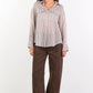 Preppy Stripe Pocket Front Shirt