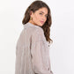 Preppy Stripe Pocket Front Shirt