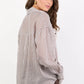 Preppy Stripe Pocket Front Shirt