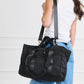 Quilted Voyager Bag Black