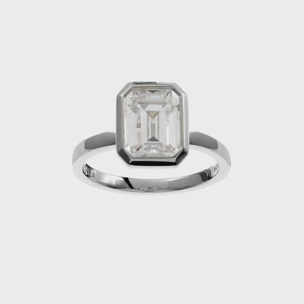 Gabriella Rhodium Ring