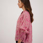 Annabella Blouse - Pink Floral