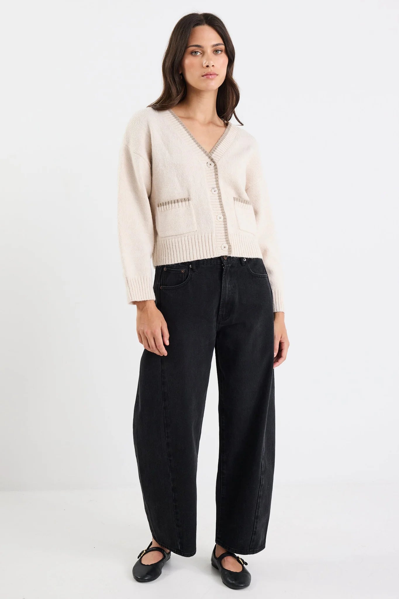 Rapport V Neck Cardigan