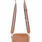 Ruby Sports Cross Body Bag Dual Tone Tan/White