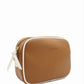 Ruby Sports Cross Body Bag Dual Tone Tan/White