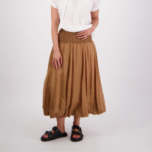 Sarah Skirt - Tan