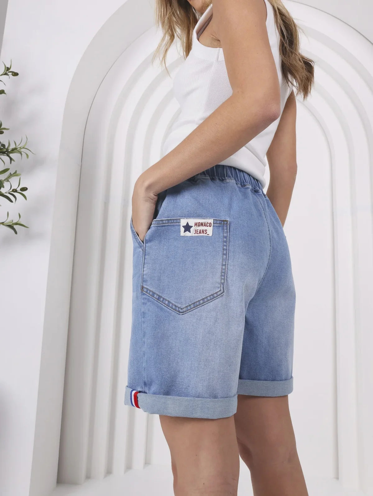 Hugo Demin Shorts - Light Blue
