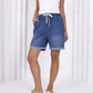 Hugo Demin Shorts - Mid Blue