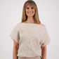 Shelby Linen Top - Natural