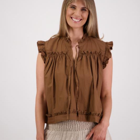 Skye Top - Tan