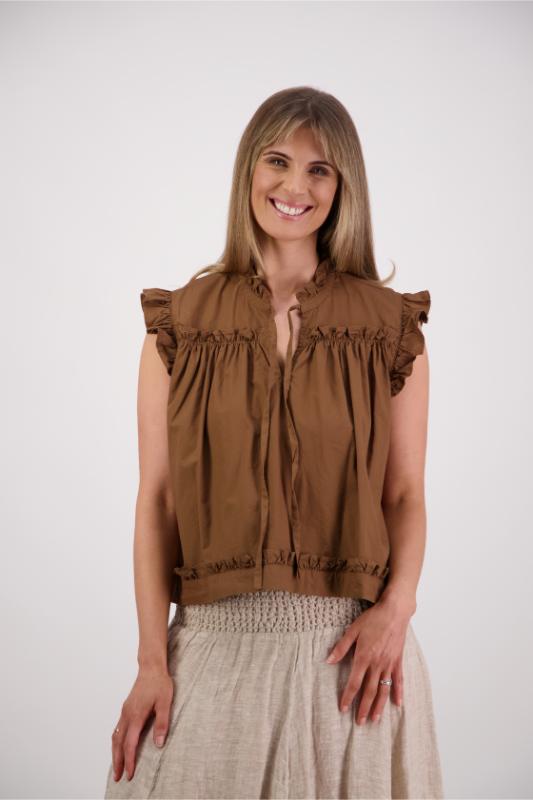 Skye Top - Tan