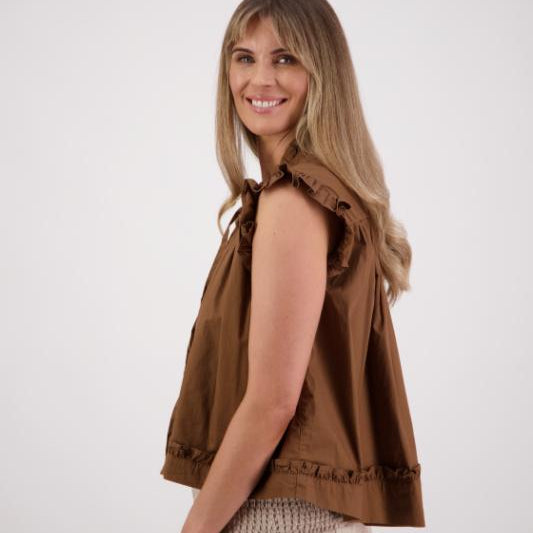 Skye Top - Tan