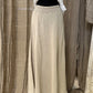 Sottana Bias Cut Linen Skirt S/M