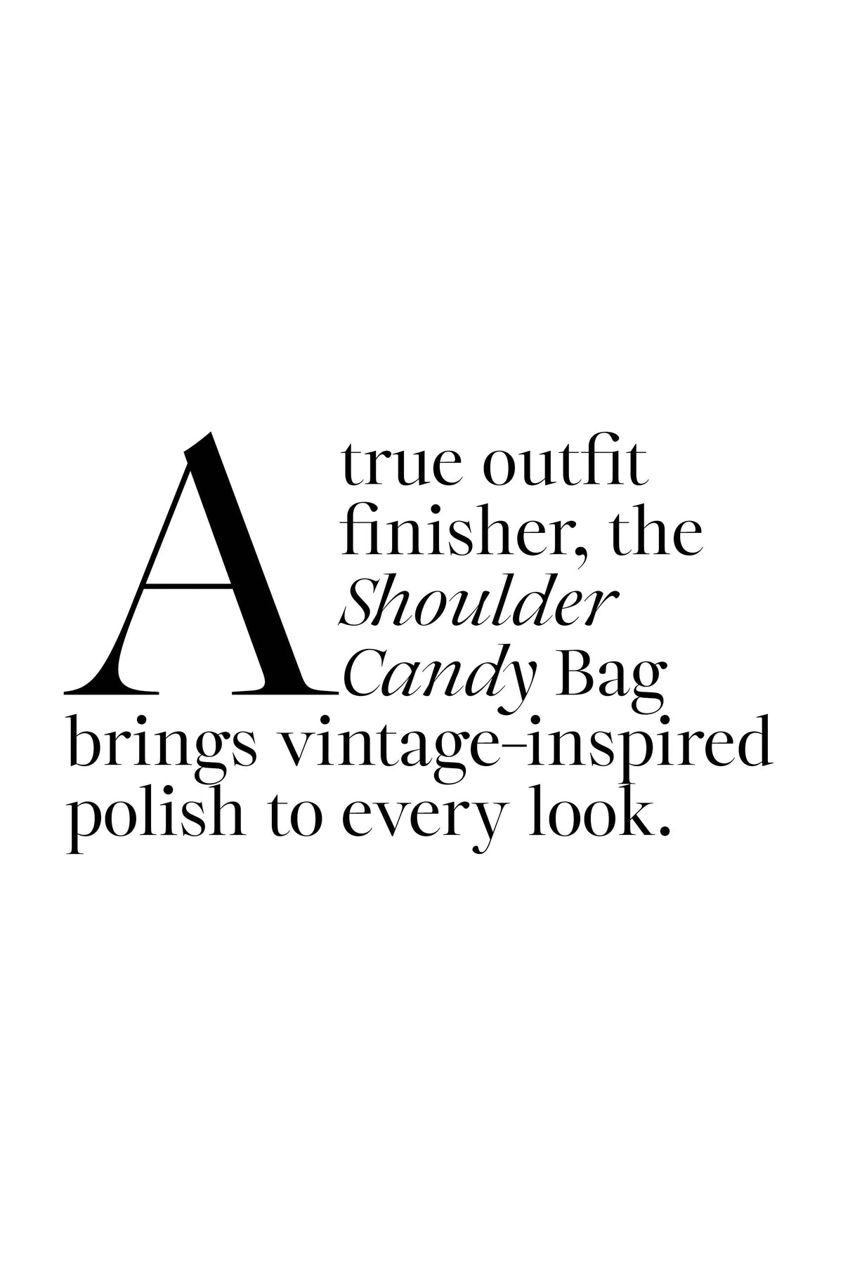 SHOULDER CANDY BAG