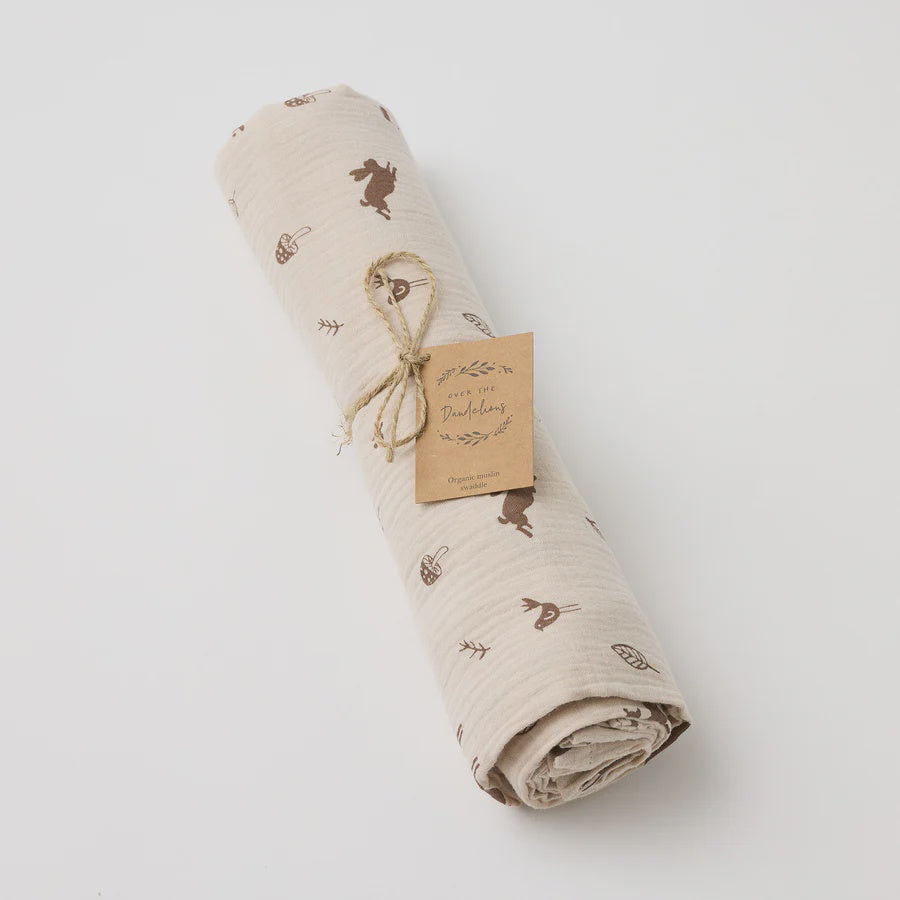 SWADDLE MUSLIN Woodlands