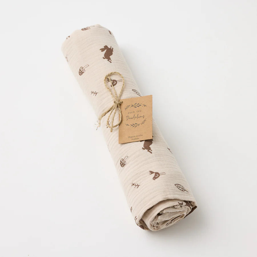 SWADDLE MUSLIN Woodlands