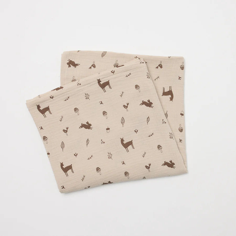 SWADDLE MUSLIN Woodlands