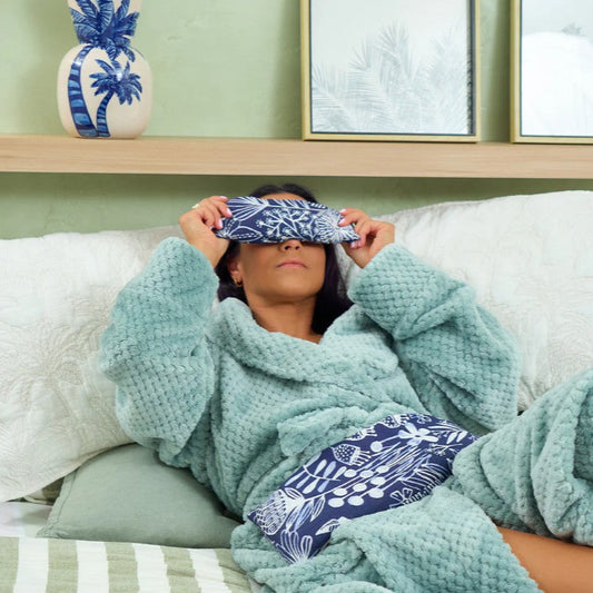 Cosy Luxe Waffle Bath Robe
