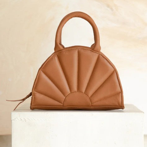 Soleil Mini Tote Bag - Tan